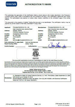 Prosurge-ETL Certificate