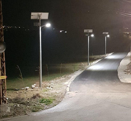 Prosurge Surge Protection Projects for Solar Powered LED Street Light in Lebanon-500