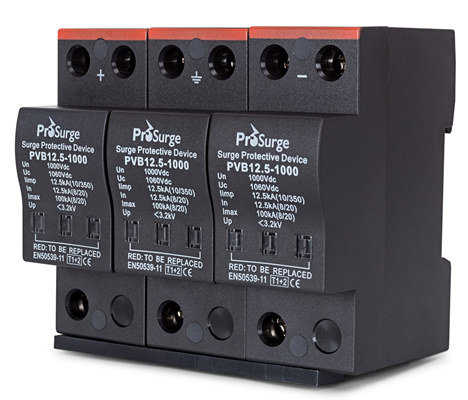 Class 1+2 Type 1+2 SPD for PV Solar DC – Prosurge-400 Class 1+2 Type 1+2 SPD for PV Solar DC - Prosurge-400