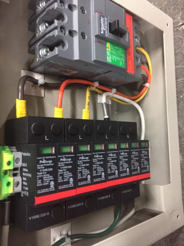 Surge Protection Project in Colombia (1)