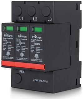 ETL Certified DIN-rail Surge Protection Device (SPD)- 3 Pole ETL Certified DIN-rail Surge Protection Device (SPD)- 3 Pole