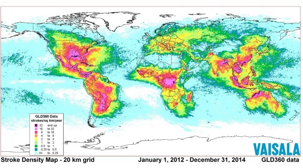 Lightning Stoke Density Map_600 Lightning Stoke Density Map_600