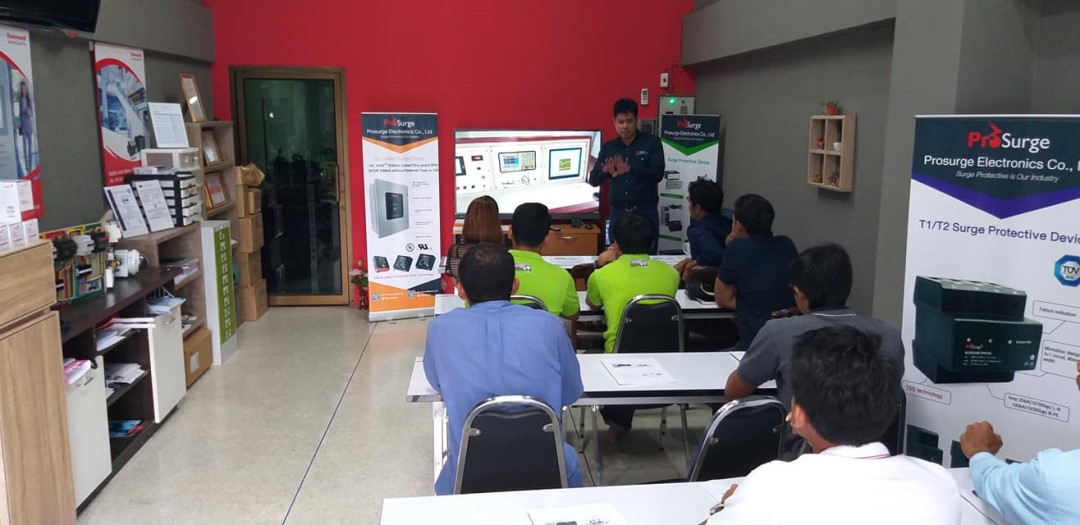 Prosurge Surge Protection Training Seminar at Thailand Prosurge Surge Protection Training Seminar at Thailand