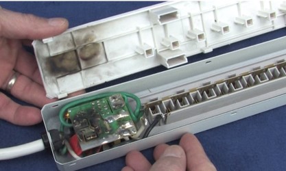 Surge Protector Damaged_250 Surge Protector Damaged_250