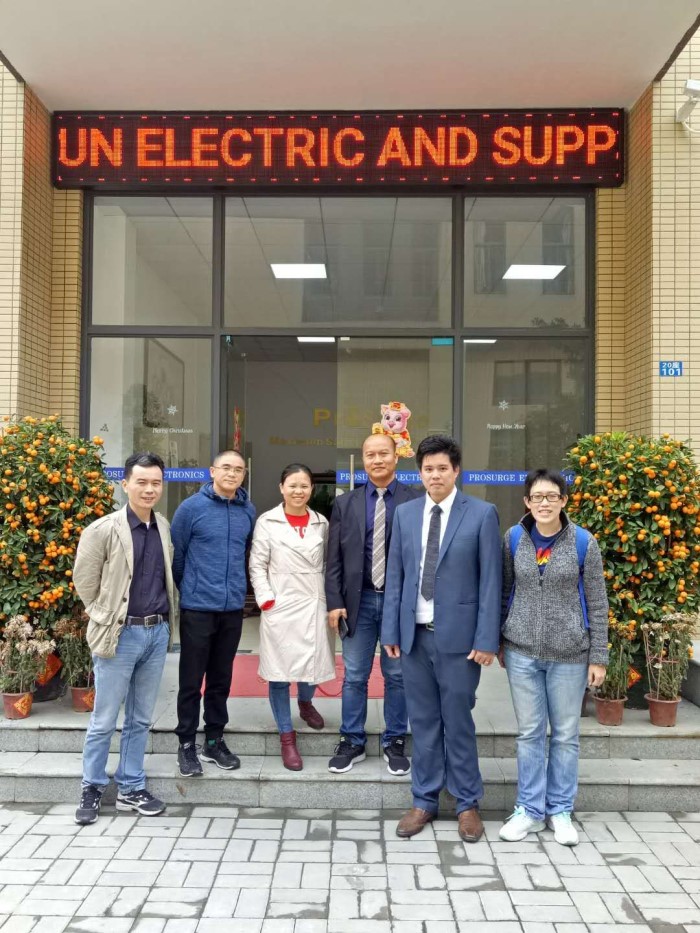Thai Customer Visited Prosurge Thai Customer Visited Prosurge for Surge Prortection Device